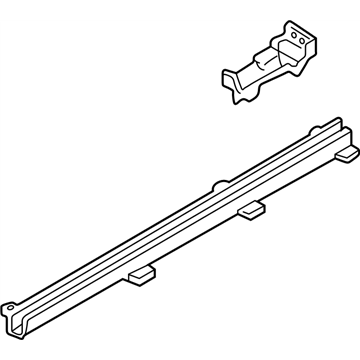 Nissan 89551-7B000 Slide Assembly-3RD,L