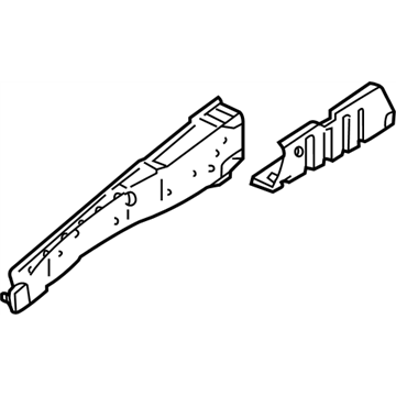 Nissan 64111-0W000 Hoodledge-Upper,LH