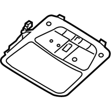 Nissan 26430-4CE1A Map Lamp Assy