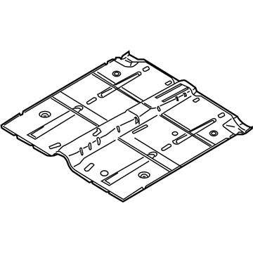 2007 Nissan Murano Floor Pan - 74312-CA030