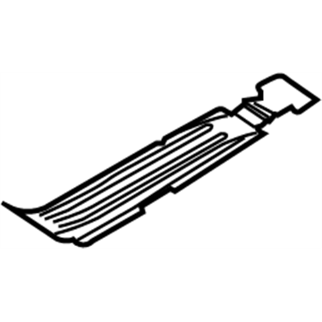 Nissan 75197-CA000 Stiffener-Front Side Member