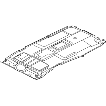 Nissan 73910-ZQ04A Headlining Assy