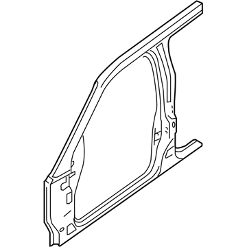 Nissan 76022-EA030 Body-Side Outer,RH