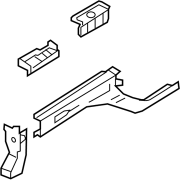 Nissan G5111-AX0EC Member-Side Front LH