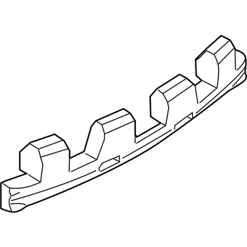 Nissan 85090-1GR0A Energy ABSORBER-Rear Bumper