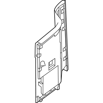 Nissan 76920-1PB1A Finisher Assy-Luggage Side,Lower LH