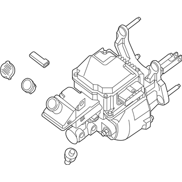 Nissan Leaf Brake Master Cylinder Reservoir - 46007-4NP0C