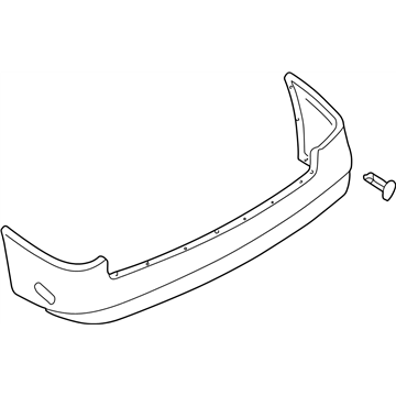 2002 Nissan Quest Bumper - 85022-7B225