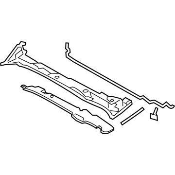 Nissan 66315-EZ10A Extension-Cowl Top