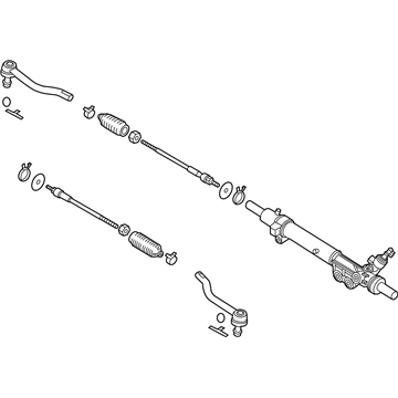 Nissan 49001-5AA0A Gear & Linkage Assy-Power Steering