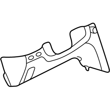 Nissan 68106-2Z301 Panel-Instrument Lower, Driver