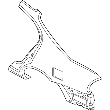 Nissan 78113-5Y730 Fender-Rear,LH