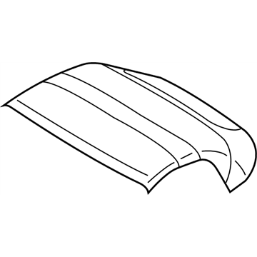 Nissan 97150-EV05B Cover Assembly Folding Roof