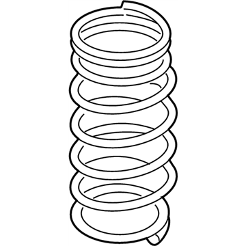 Nissan 54005-6AV1C Spring Complete-Front