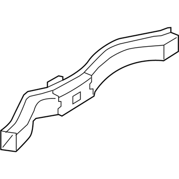 Nissan 510C1-1LA0A Member Assy-Cross,Rear End