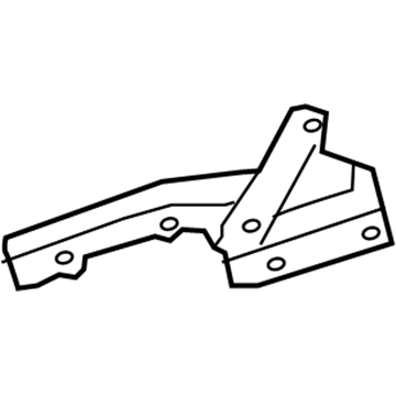 Nissan 65400-EZ40A Hinge Assembly-Hood,RH