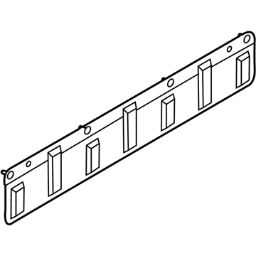 Nissan 79120-CA000 Panel-Rear,Lower