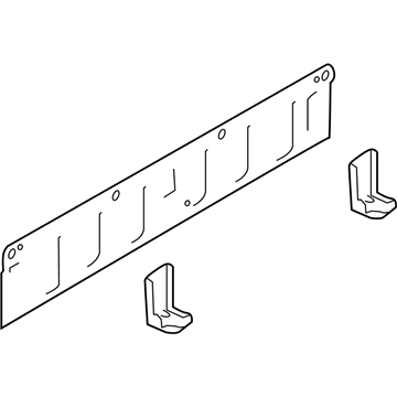 Nissan 79120-5AA0A Panel-Rear,Lower