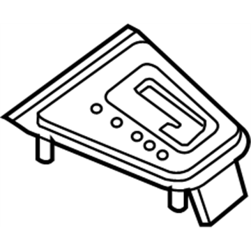 Nissan 96941-ZX01A FINISHER - Console Indicator