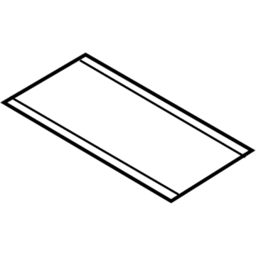 Nissan 91688-1AA1D Shade Assy-Sunroof,Rear