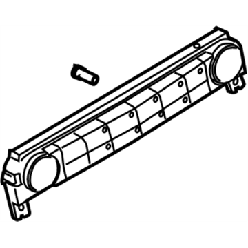 Nissan 27500-ZK30A Control Assembly-Air Conditioner,Auto