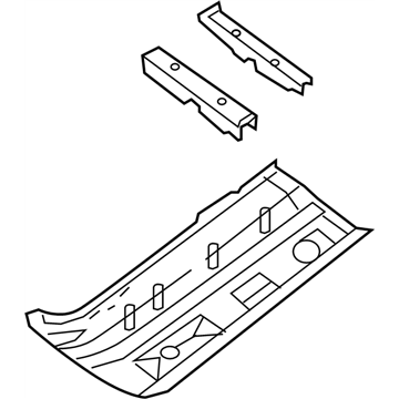 2009 Nissan Sentra Floor Pan - 74321-ET030