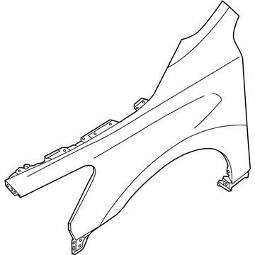 Nissan Fender - 63101-3TA0A