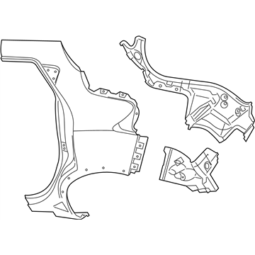 2015 Nissan Juke Fender - G8100-1KEMA