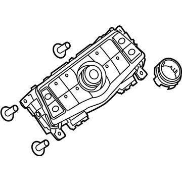 2009 Nissan Maxima A/C Switch - 27500-9N01A