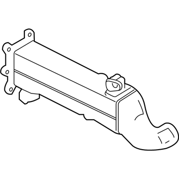 Nissan 14735-EZ49BRE Exhaust RCN Cooler Kit - REMAN