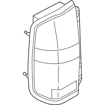 1999 Nissan Pathfinder Back Up Light - 26554-2W600