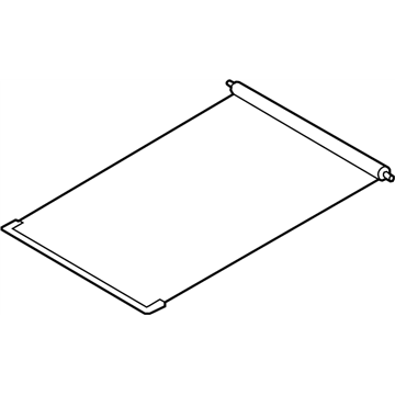 Nissan 91250-5AA1A Shade Assy-Sunroof,Rear