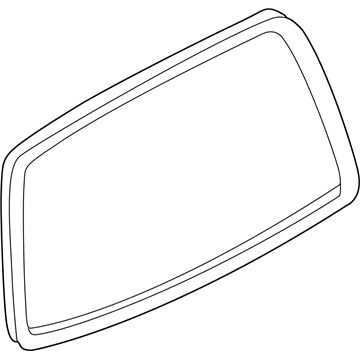 Nissan 90352-7B000 Moulding Set-Back Door Window