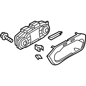 Nissan Juke Blower Control Switches - 24845-1KM3B