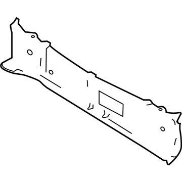 Nissan F7100-3WCMA Bracket, Front Fender LH