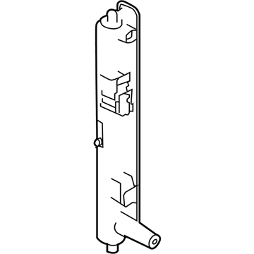 Nissan 21413-3NA0A Tank-Radiator, LH