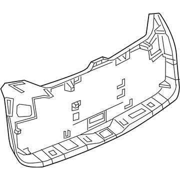 Nissan 90900-5AA2B Finisher Assy-Back Door