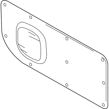 Nissan 84951-3LM0C Finisher-Luggage Side,Lower LH