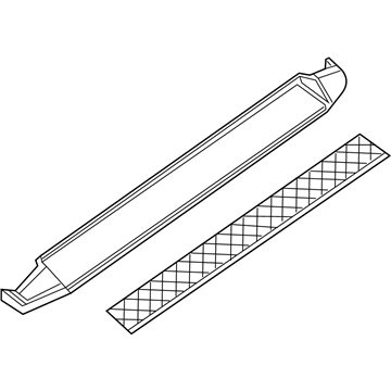 Nissan 96111-7S000 Pipe-Side Step,LH