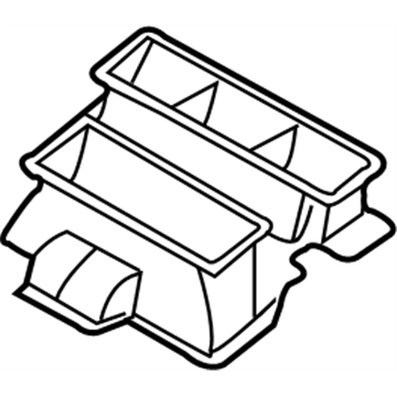 Nissan 27130-8J000 Duct Assembly-Foot