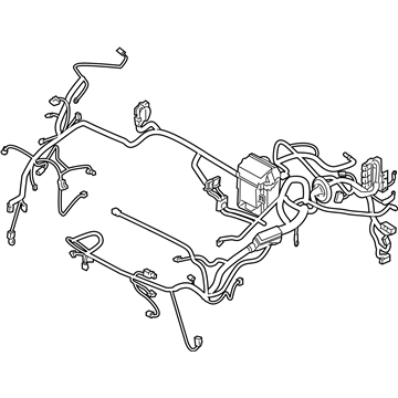 Nissan 24012-9MB5E Harness-Engine Room