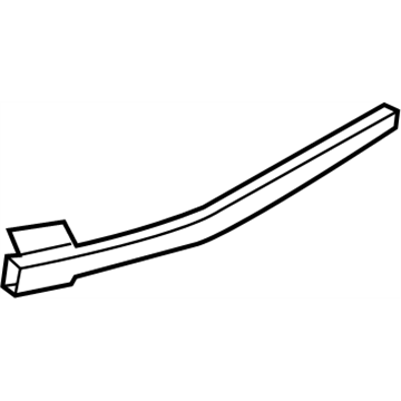 Nissan 74590-JX30A Guide Rail Assy-Lower,RH