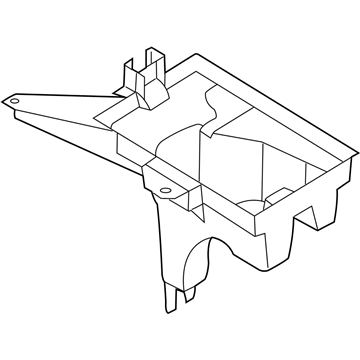 1999 Nissan Quest Battery Tray - 64860-7B000