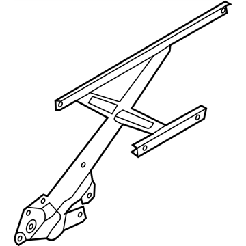 2012 Nissan Quest Window Regulator - 82720-1JA0A