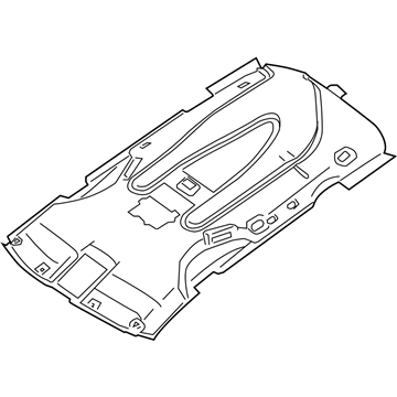 Nissan 73910-ZM70A Headlining Assy