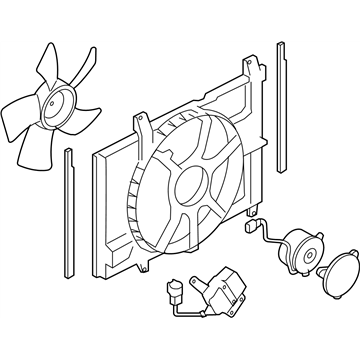 Nissan Versa Fan Blade - 21481-EL30A