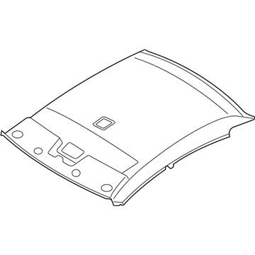 Nissan 739B0-ZX05A Module Assembly-Roof Trim