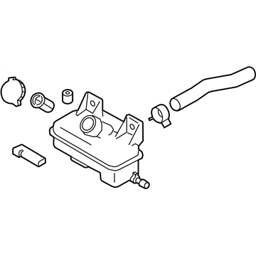 Nissan 46090-3LM0A Tank Assy-Brake Oil Reservoir