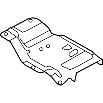 Nissan 74360-9NB0A Bracket Assembly-Body Mounting 2ND RH