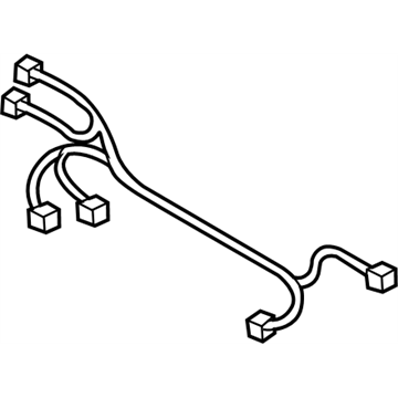 Nissan 89070-1JE0A Harness-Power Seat,RH